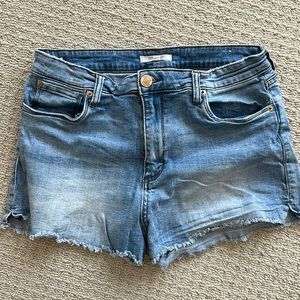 Sts blue Aubrey high rise jean shorts in size 30